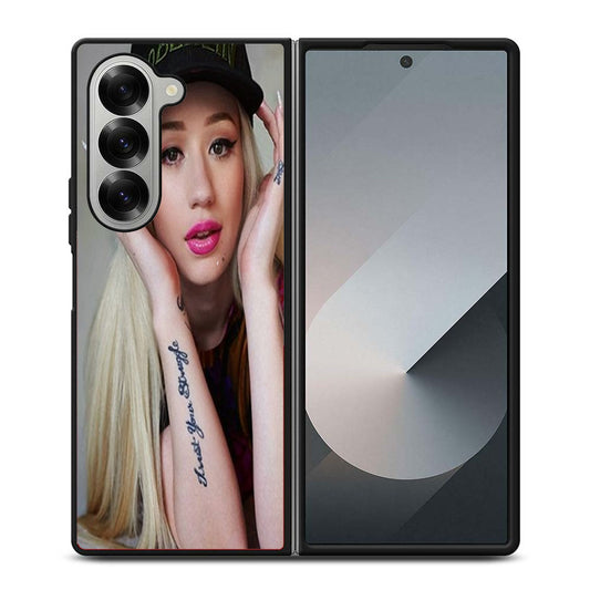 Iggy Azalea Trust Your Struggle Tattoo Samsung Z Fold 6 Case