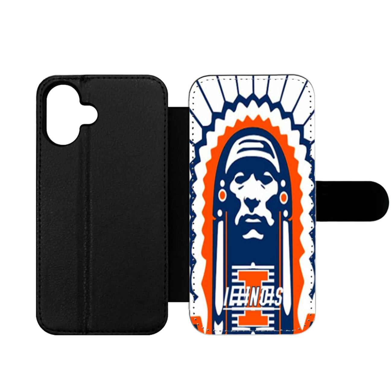 Illinois Fighting Illini Wallet iPhone Case