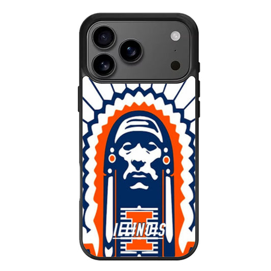 Illinois Fighting Illini iPhone 17 Pro Max Case