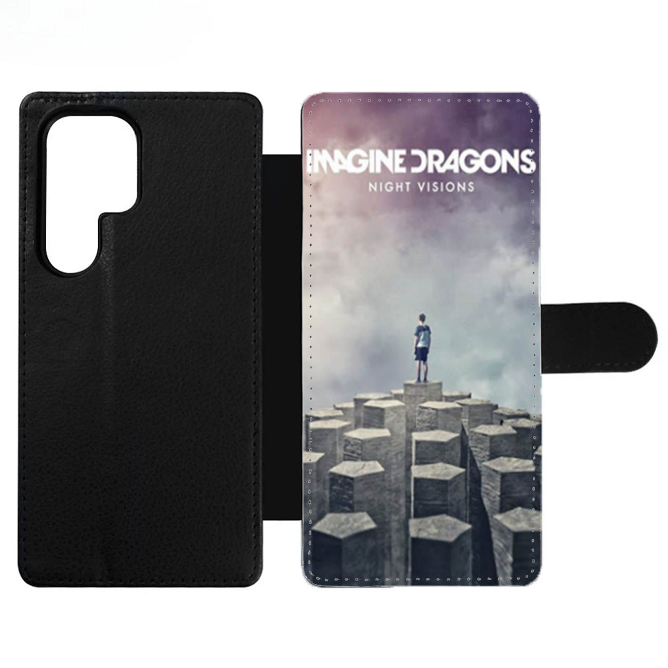 Imagine Dragons Band Night Visions Nebula Sky Wallet Samsung Case