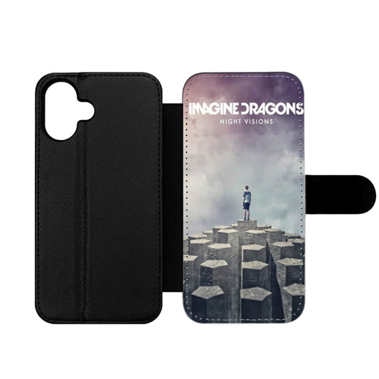 Imagine Dragons Band Night Visions Nebula Sky Wallet iPhone Case