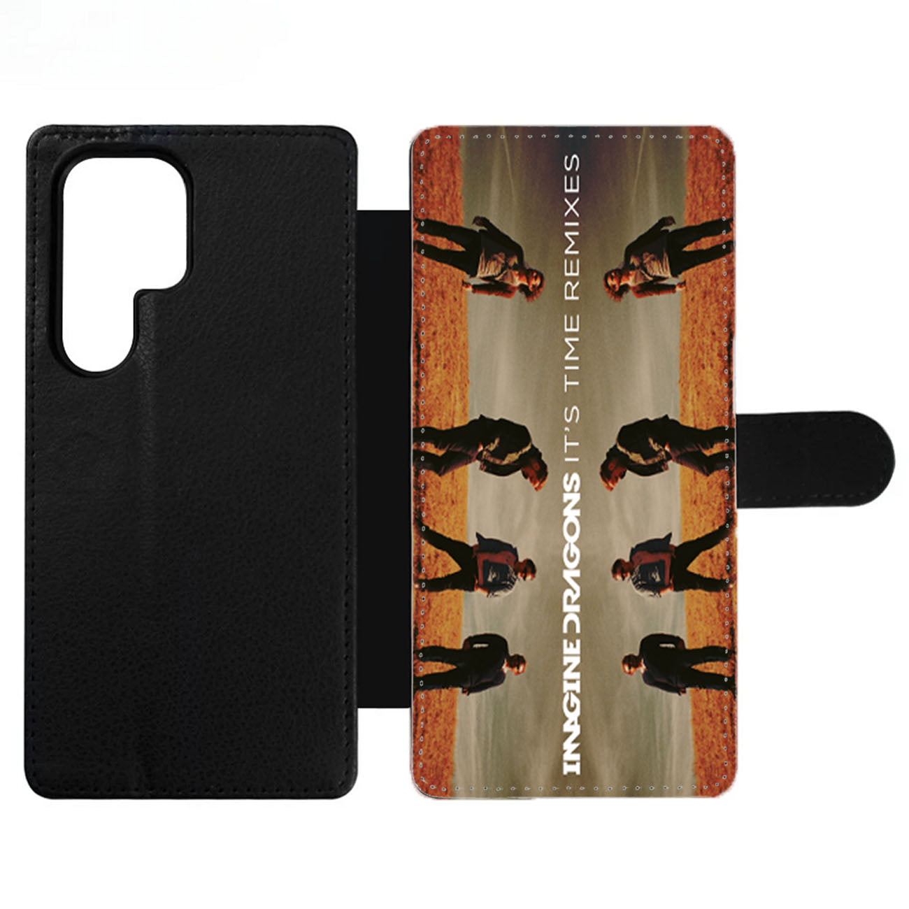 Imagine Dragons It s Time to Remixes Two Wallet Samsung Case