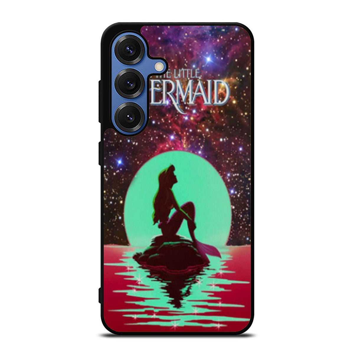 In The Moon light Nebula Space Ariel The Little Mermaid Samsung S25 Ultra Case