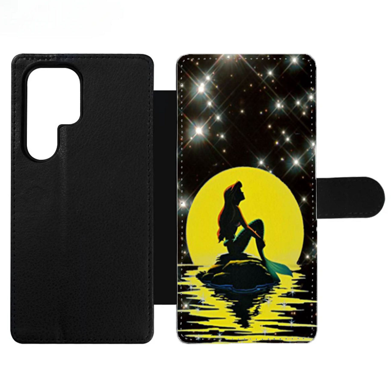In The Moonlight Ariel The Little Mermaid Wallet Samsung Case