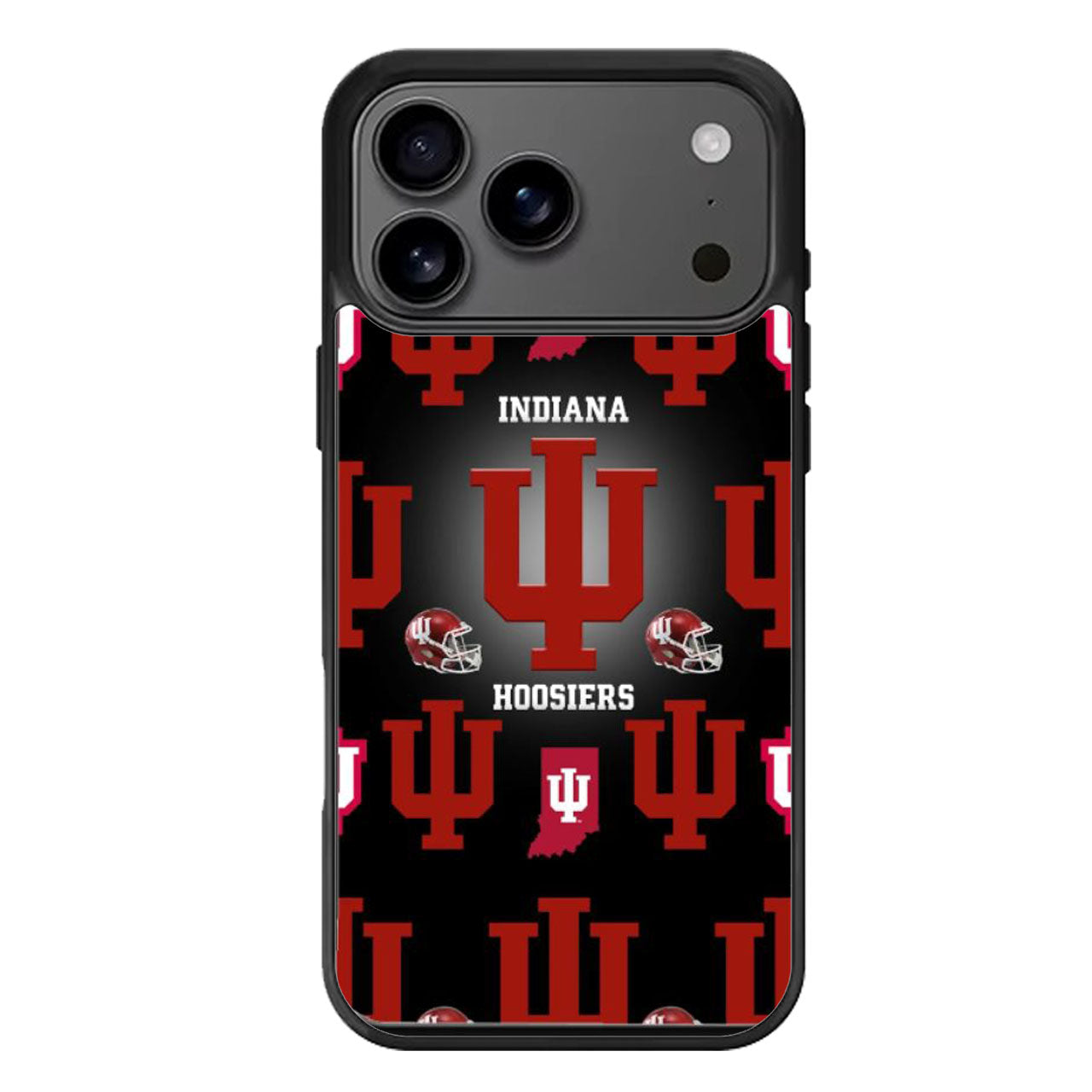 Indiana Hoosiers Wallpaper iPhone 17 Pro Max Case