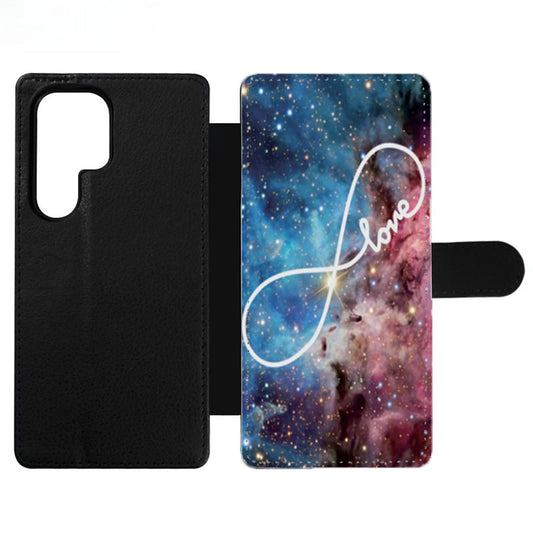 Infinity Galaxy Nebula Wallet Samsung Case