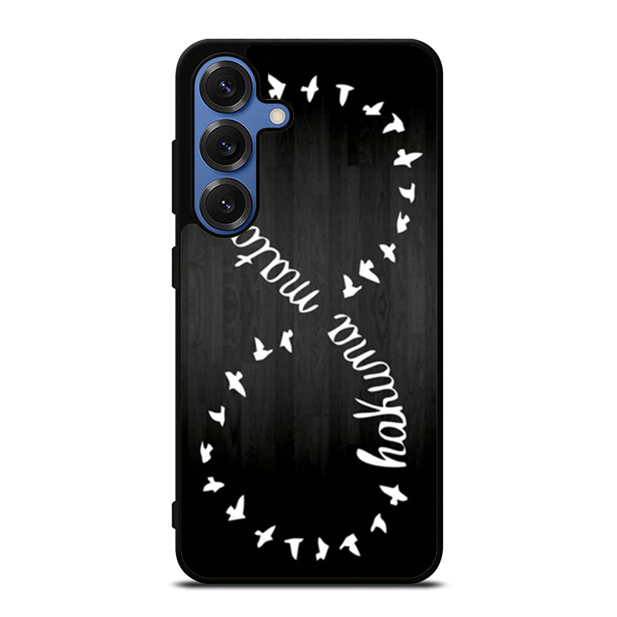 Infinity Hakuna Matata Dark Wood Samsung S25 Ultra Case
