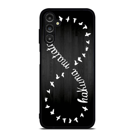 Infinity Hakuna Matata Dark Wood Samsung A16 Case