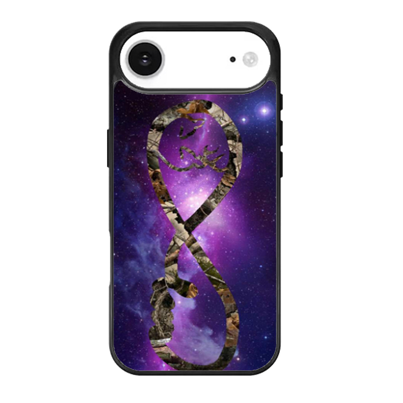 Infinity Love Browning Deer Camo Nebula Galaxy iPhone Air Case