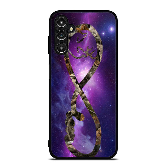 Infinity Love Browning Deer Camo Nebula Galaxy Samsung A16 Case