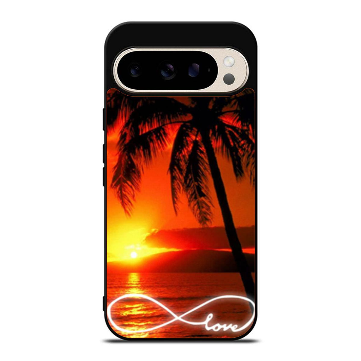 Infinity Love Sunset Beach Google Pixel 9 Pro Case