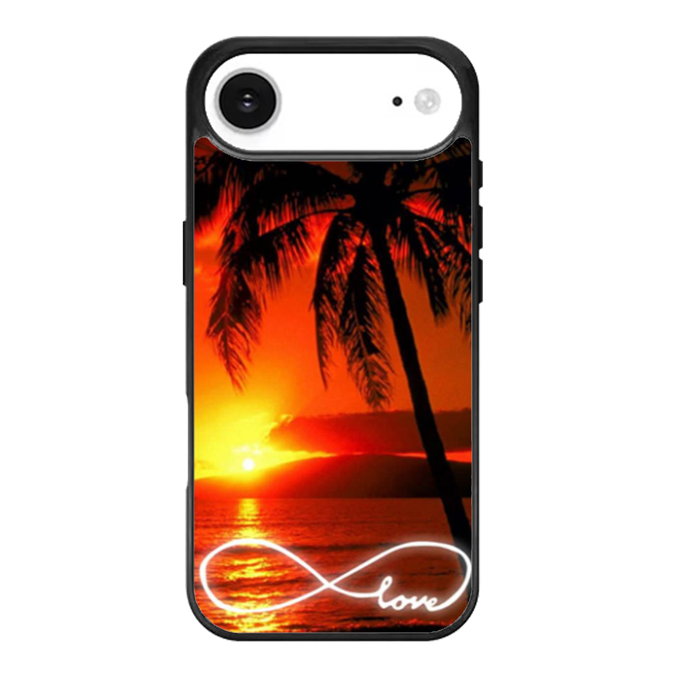 Infinity Love Sunset Beach iPhone Air Case
