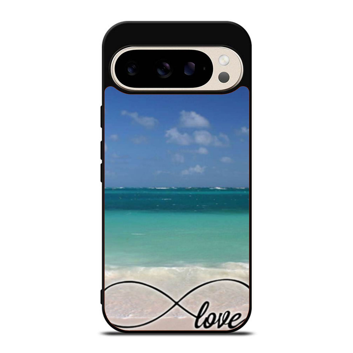 Infinity Love in Beach Google Pixel 9 Pro Case