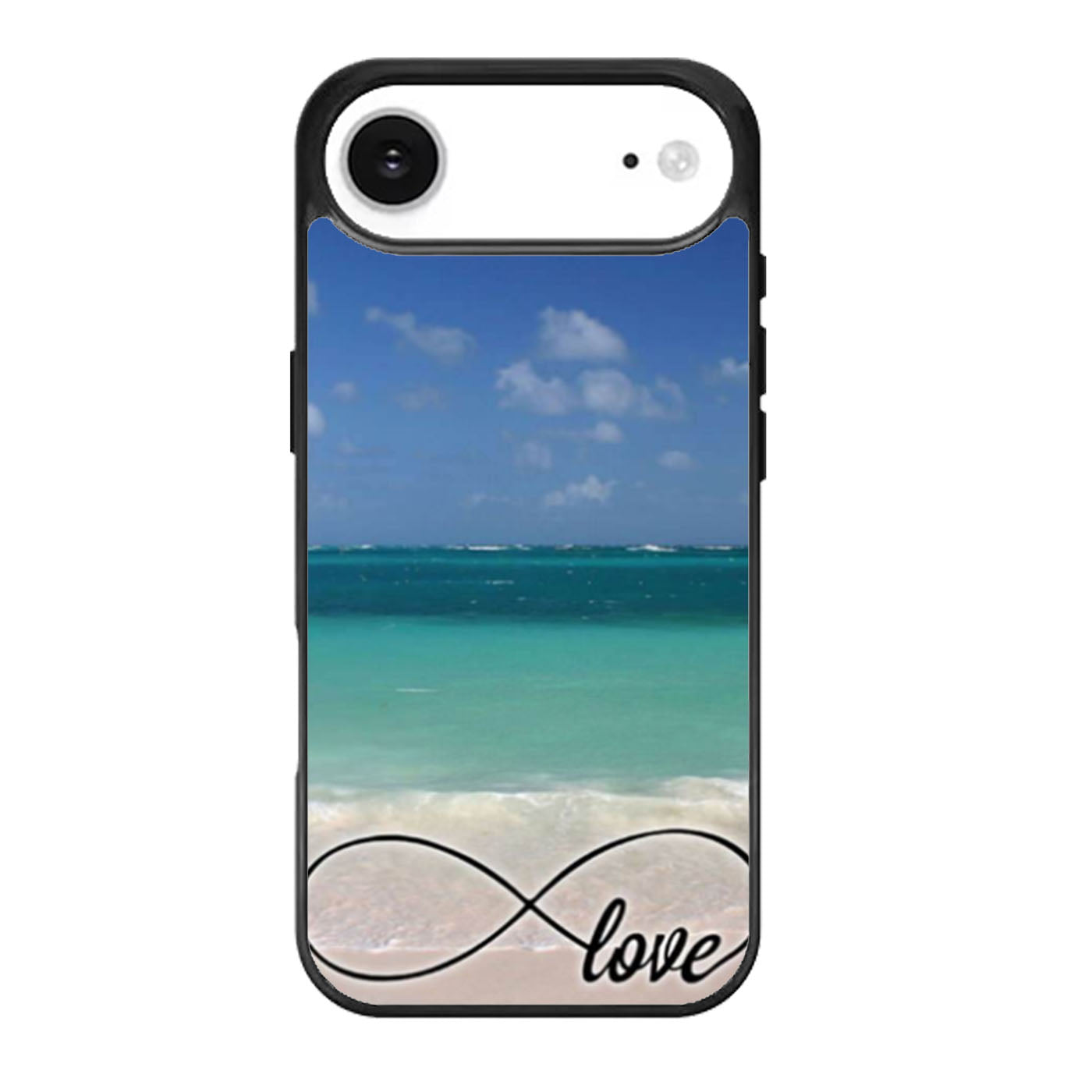 Infinity Love in Beach iPhone Air Case