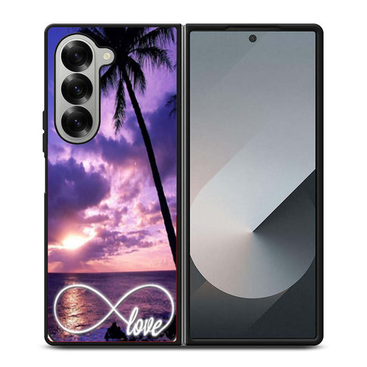 Infinity of Love 1 Samsung Z Fold 6 Case