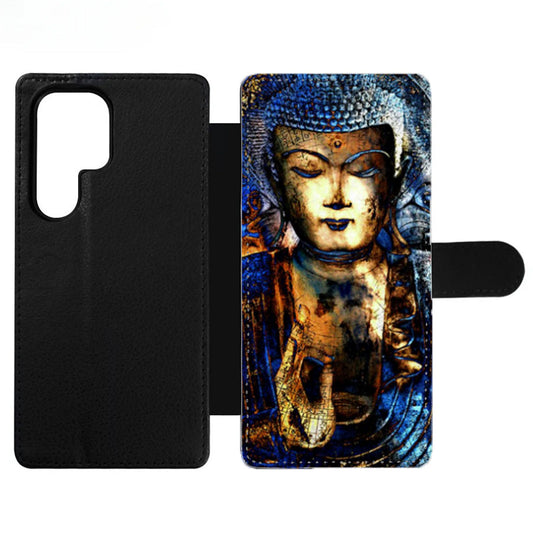 Inner Guidance Buddha art Wallet Samsung Case