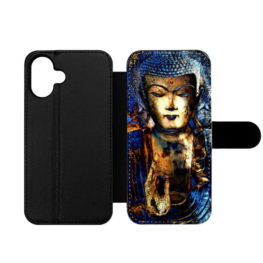 Inner Guidance Buddha art Wallet iPhone Case