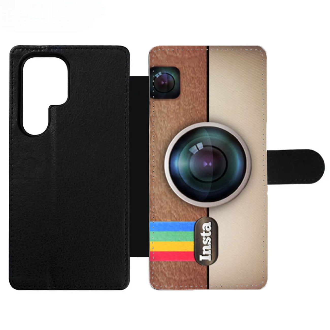 Instagram Camera Wallet Samsung Case