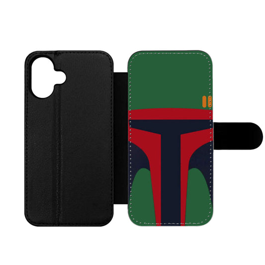 Intergalactic Bounty Hunter Wallet iPhone Case