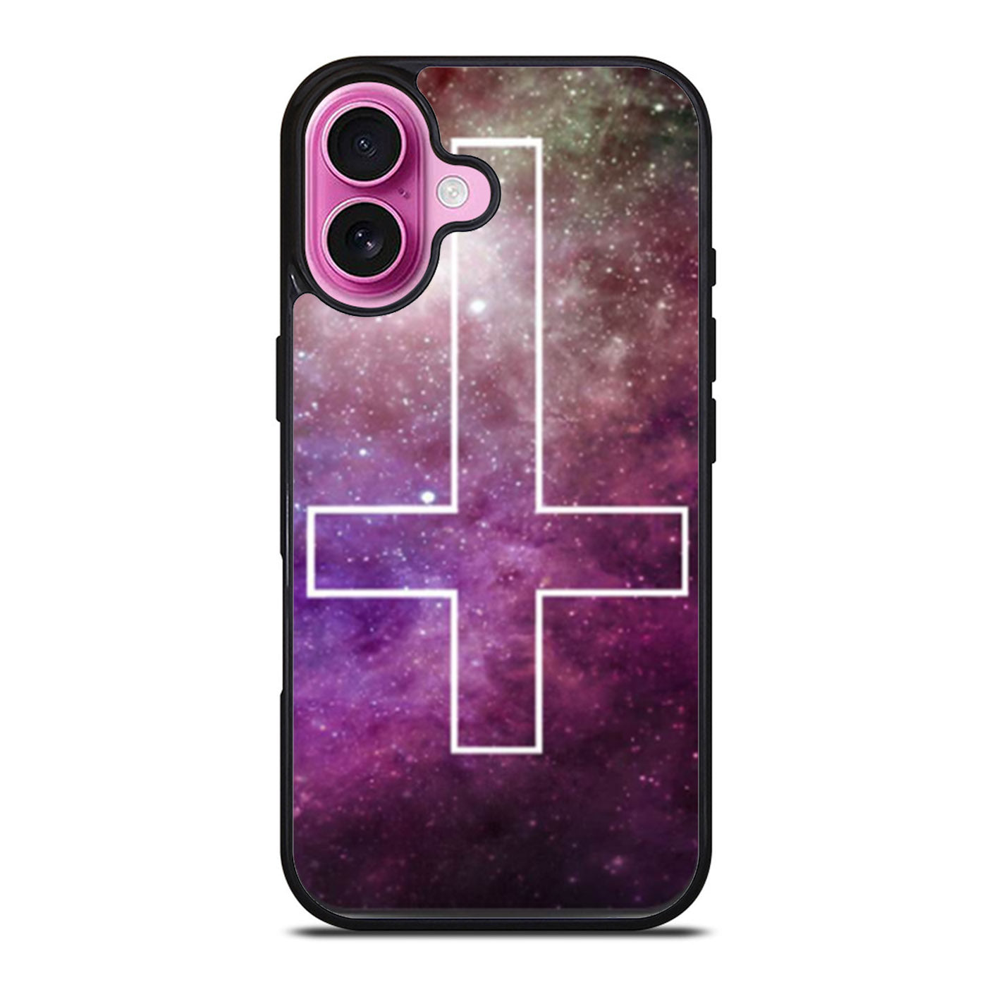 Inverted Cross Galaxy iPhone Case Cover