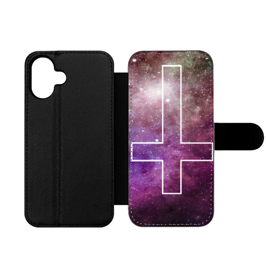 Inverted Cross Galaxy Wallet iPhone Case
