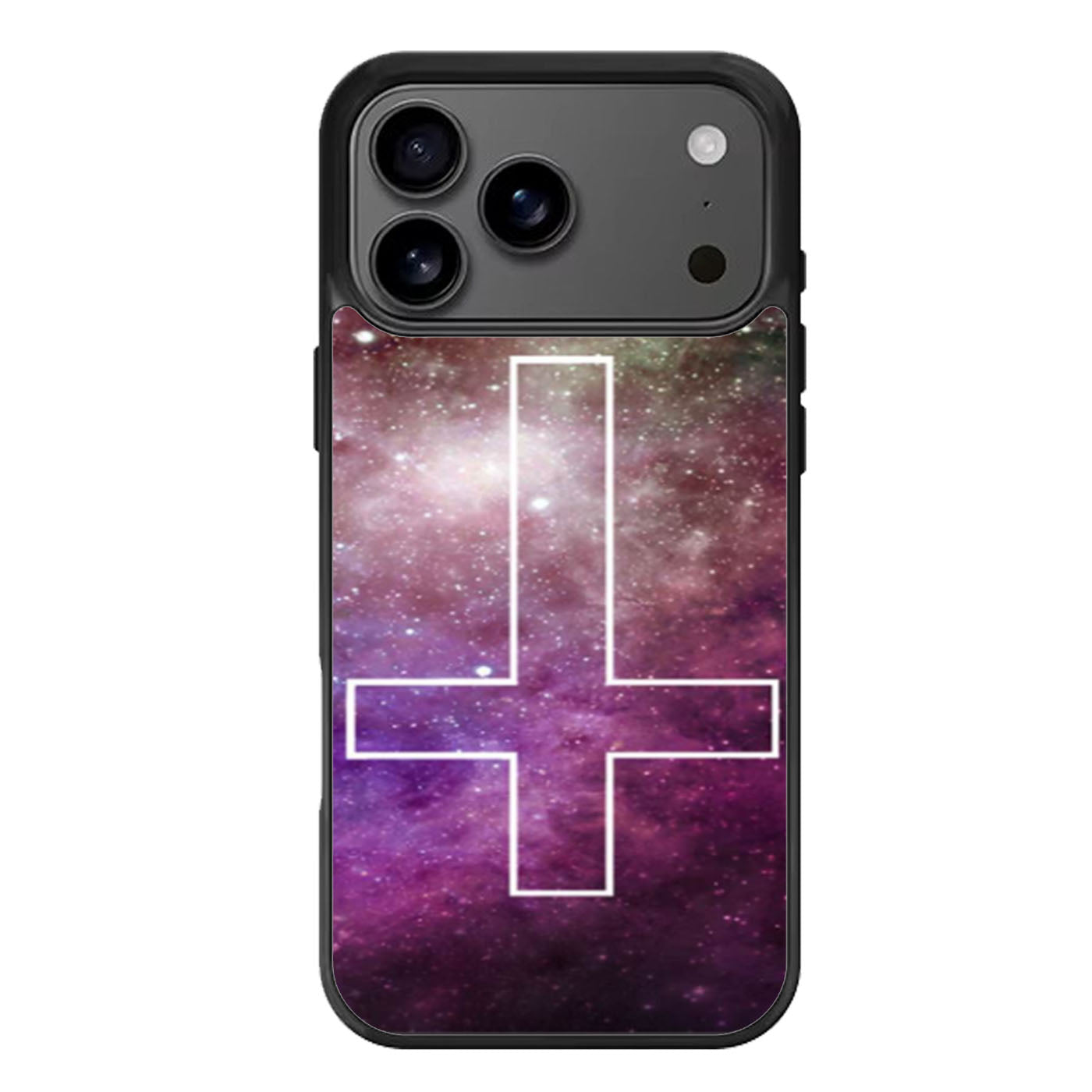 Inverted Cross Galaxy iPhone 17 Pro Max Case