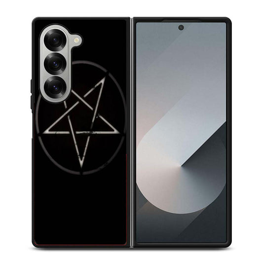 Inverted Pentagram Samsung Z Fold 6 Case