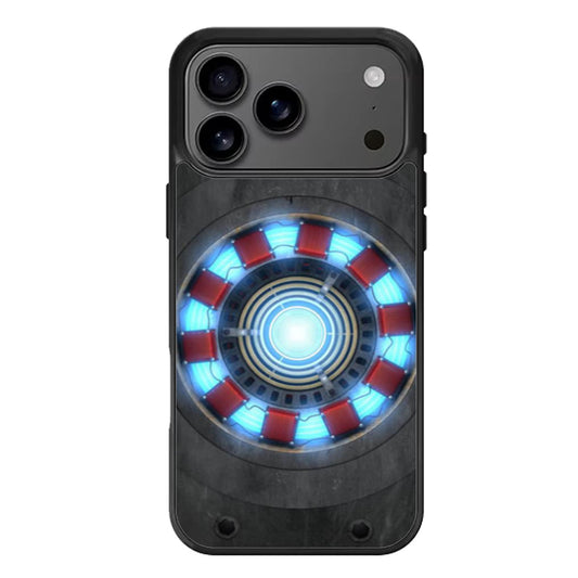 Iron Man Arc Reactor Two iPhone 17 Pro Max Case