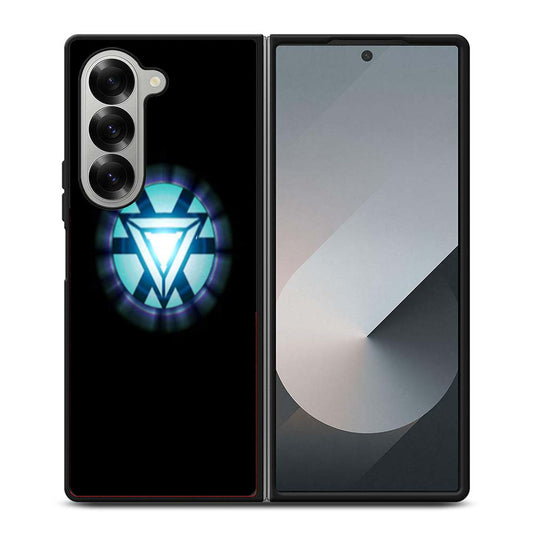 Iron Man Arc Reactor Samsung Z Fold 6 Case