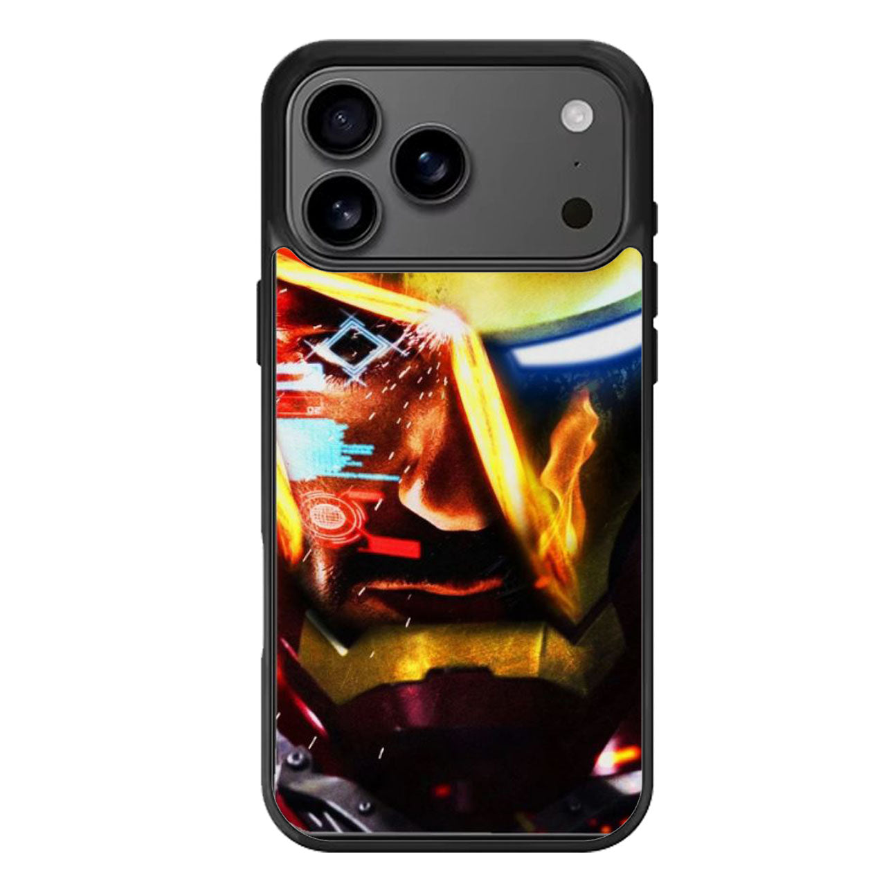 Iron Man Face Superhero iPhone 17 Pro Max Case