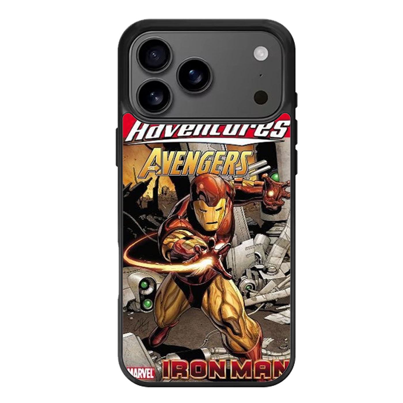 Iron Man Marvel Adventures Comic iPhone 17 Pro Max Case
