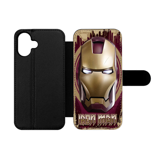 Iron Man Poster Wallet iPhone Case