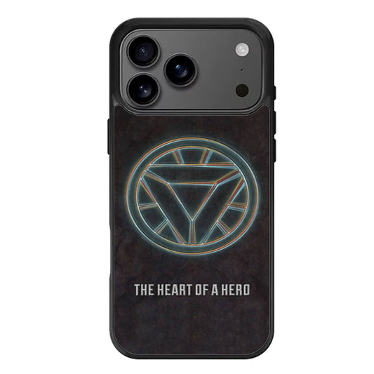 Iron Man The Heart of A Hero iPhone 17 Pro Max Case