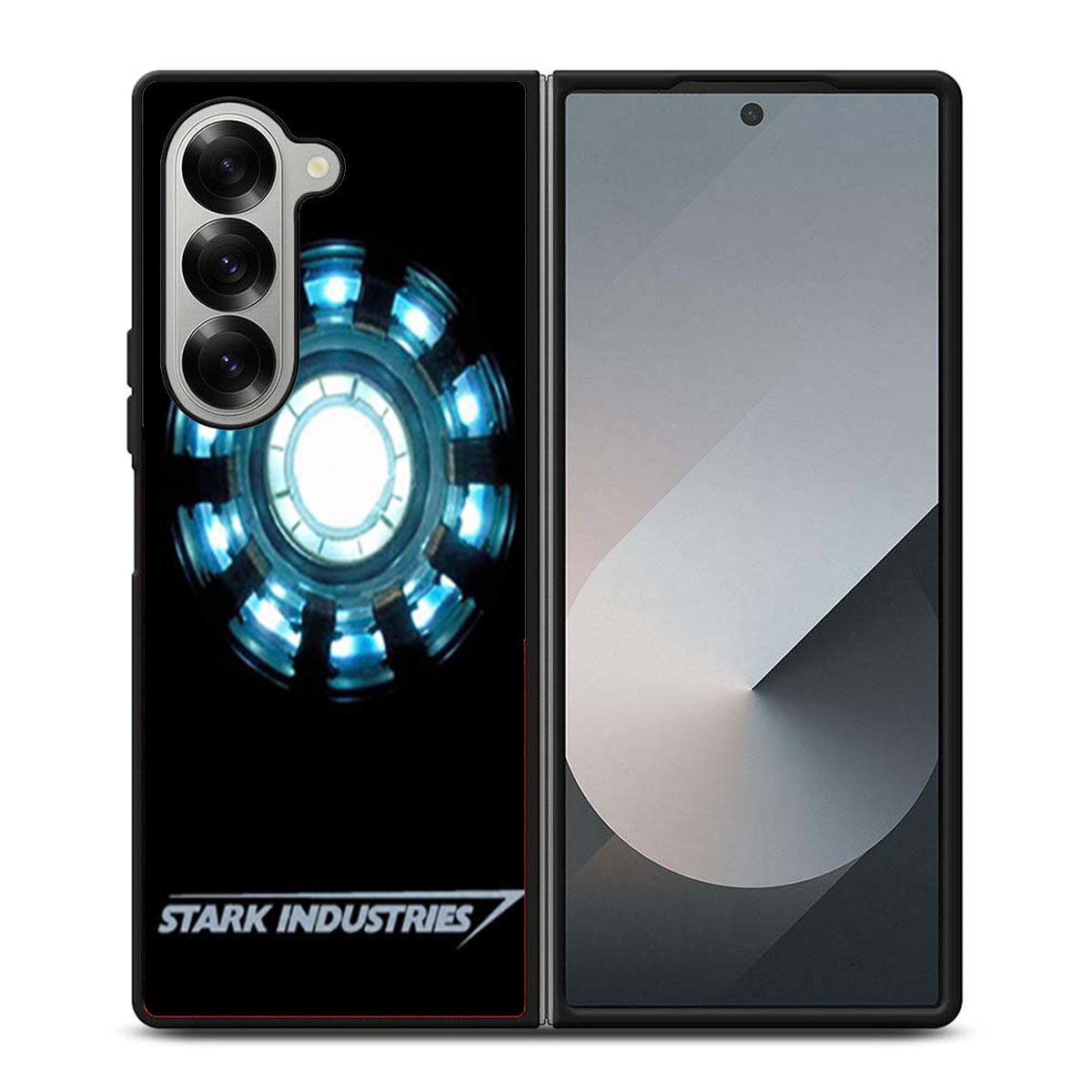 Ironman Heart Stark Industry Samsung Z Fold 6 Case
