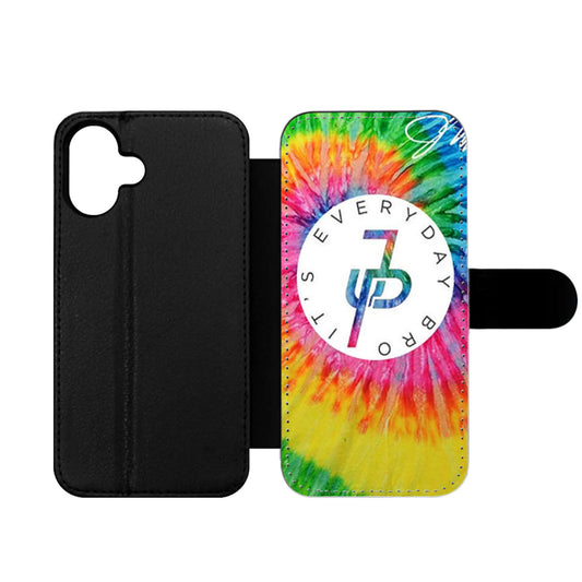JAKE PAUL EVERYDAY BRO RAINBOW Wallet iPhone Case