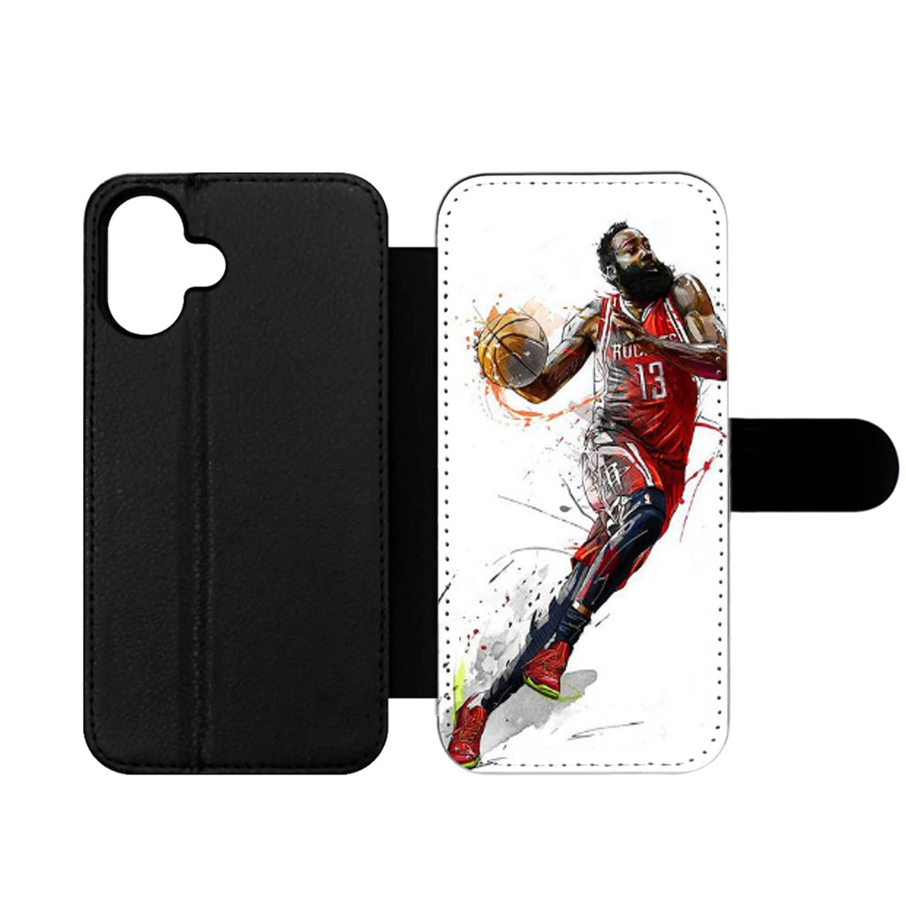 JAMES HARDEN 13 HOUSTON ROCKETS Wallet iPhone Case