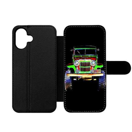 JEEP ART Wallet iPhone Case