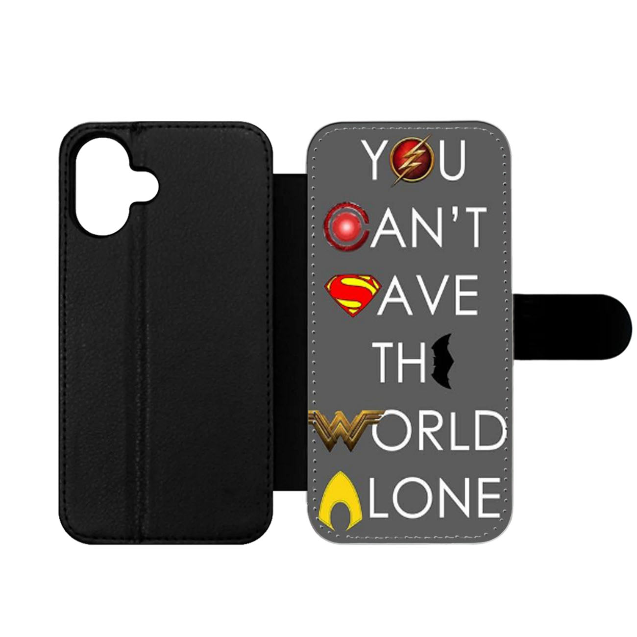 JUSTICE LEAGUE SAVE THE WORLD Wallet iPhone Case