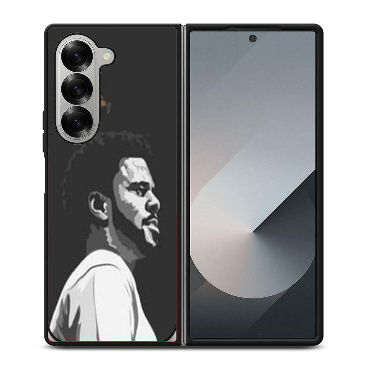 J COLE CLIPART Samsung Z Fold 6 Case