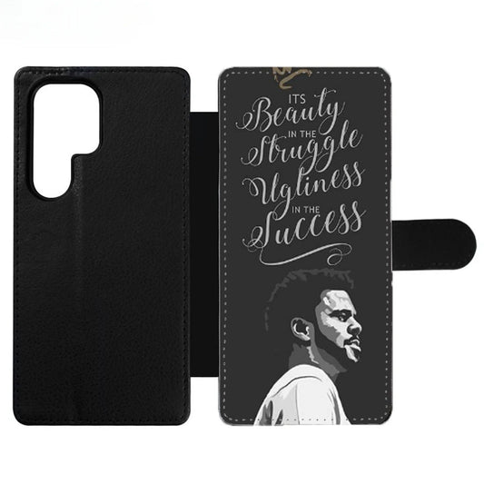 J COLE LYRIC LOVE YOURZ Wallet Samsung Case