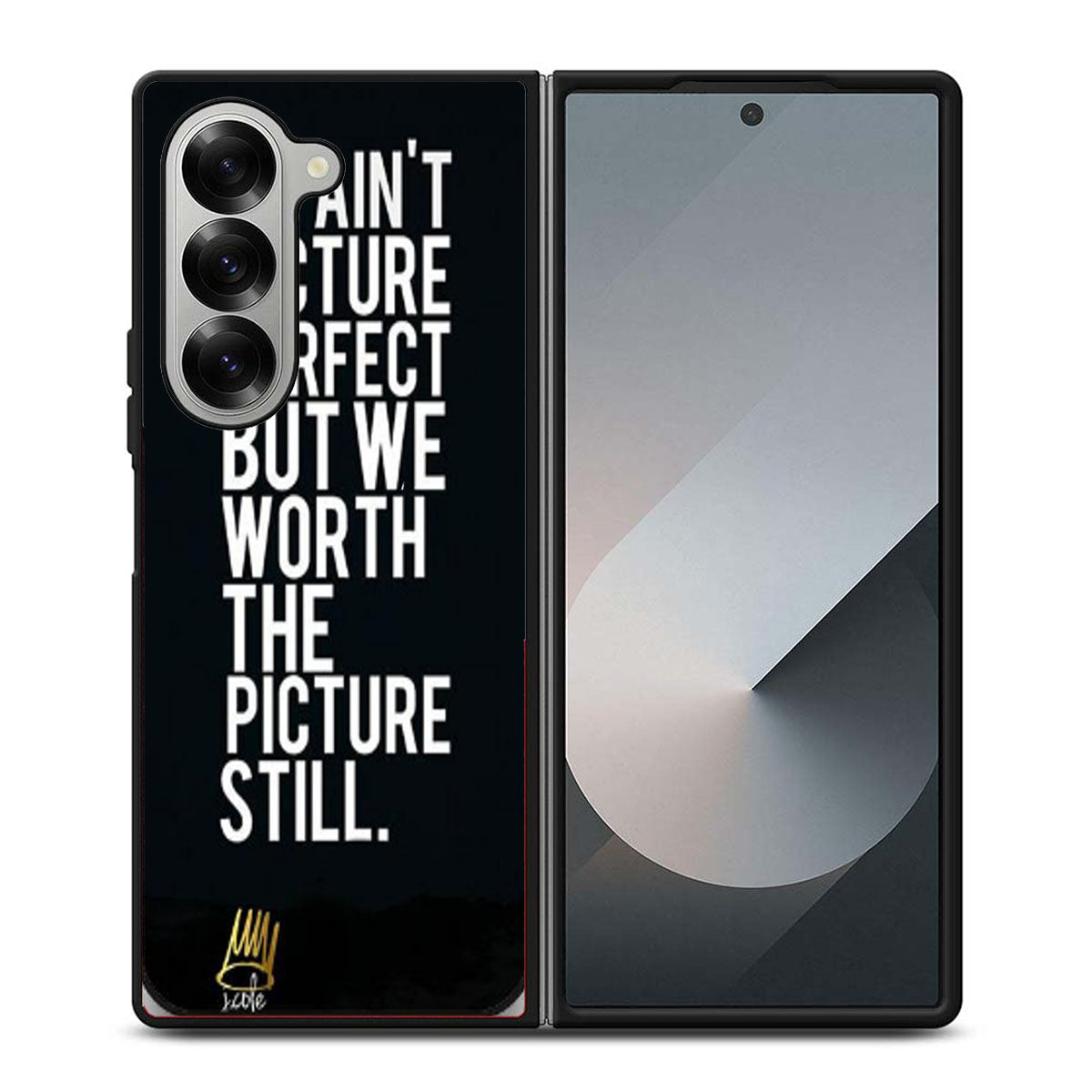 J COLE QUOTE Samsung Z Fold 6 Case