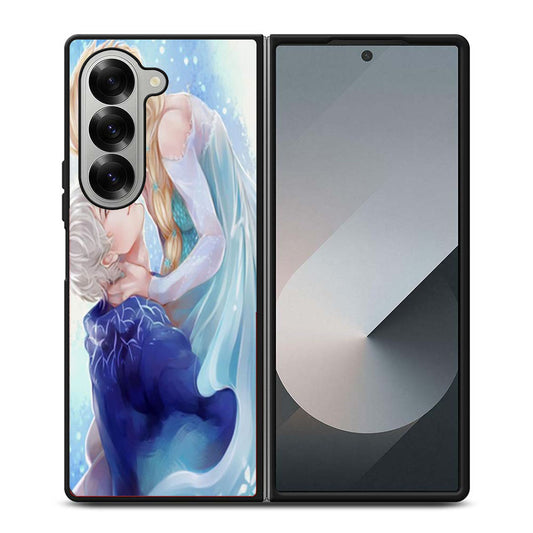 Jack Frost and Elsa Disney Frozen Samsung Z Fold 6 Case