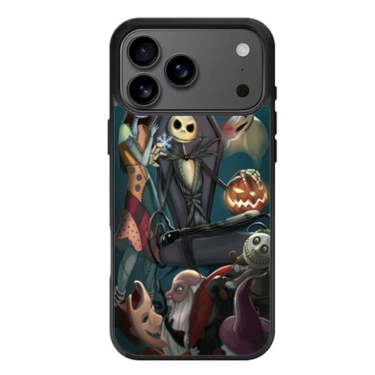 Jack Skellington Nightmare iPhone 17 Pro Max Case