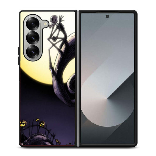 Jack Skellington Nightmare Before Christmas Samsung Z Fold 6 Case