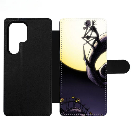 Jack Skellington Nightmare Before Christmas Wallet Samsung Case