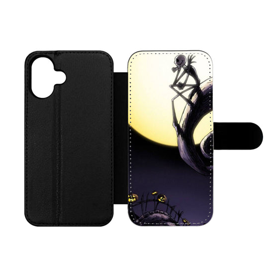Jack Skellington Nightmare Before Christmas Wallet iPhone Case