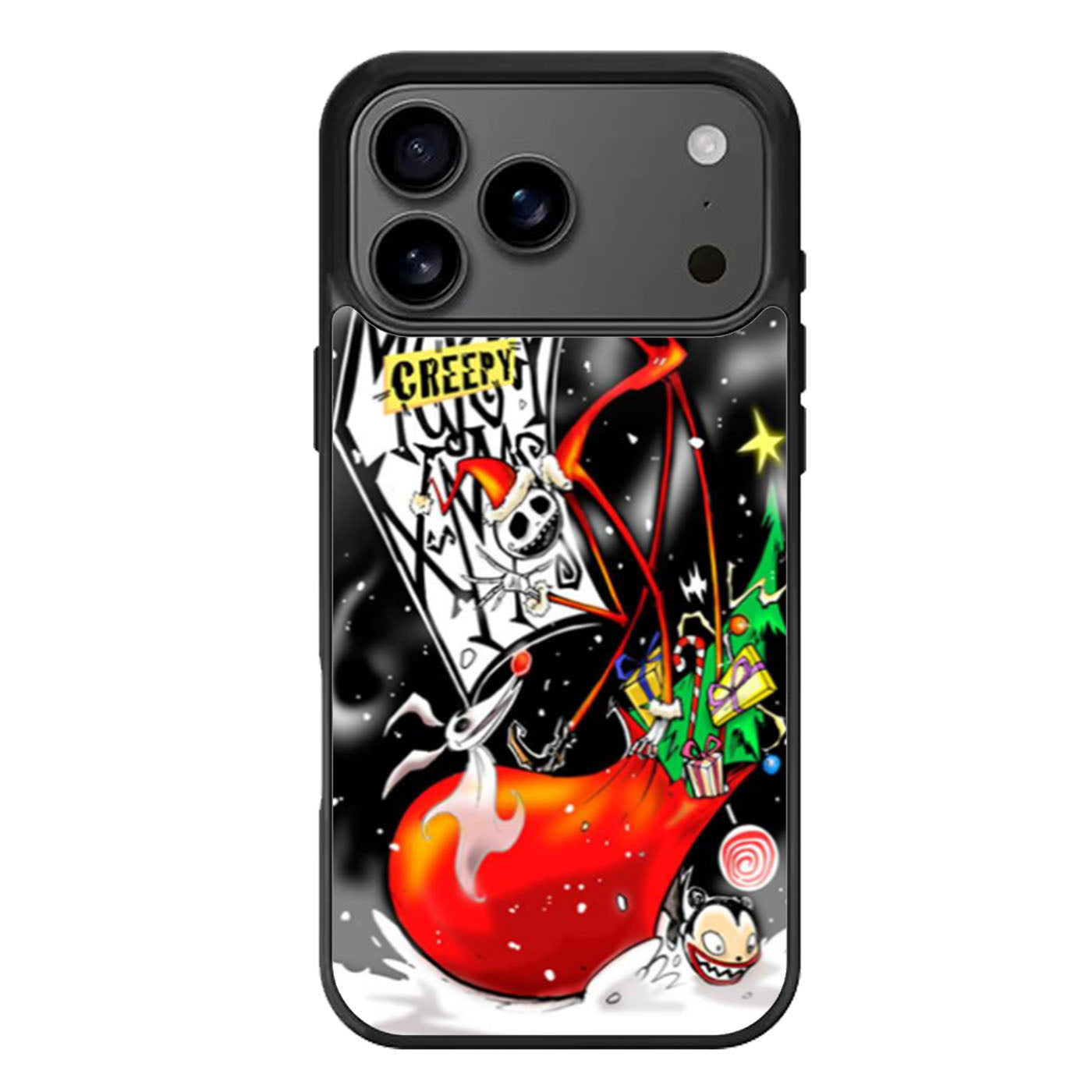 Jack Skellington Sandy Claws iPhone 17 Pro Max Case