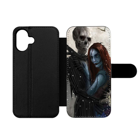 Jack and Sally The Nightmare Before Wallet iPhone Case