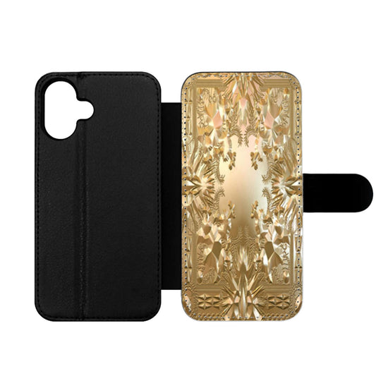 Jay Z Kanye West Album Cover Watch The Throne Wallet iPhone Case