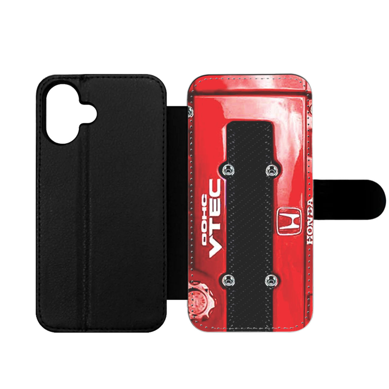 Jdm Honda DOHC Vtec red Wallet iPhone Case